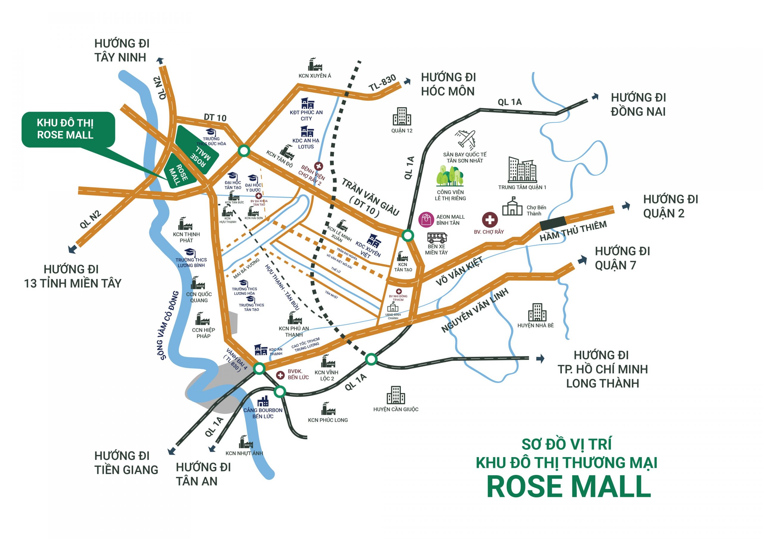 Dự án khu dân cư an nông 5 rose mall